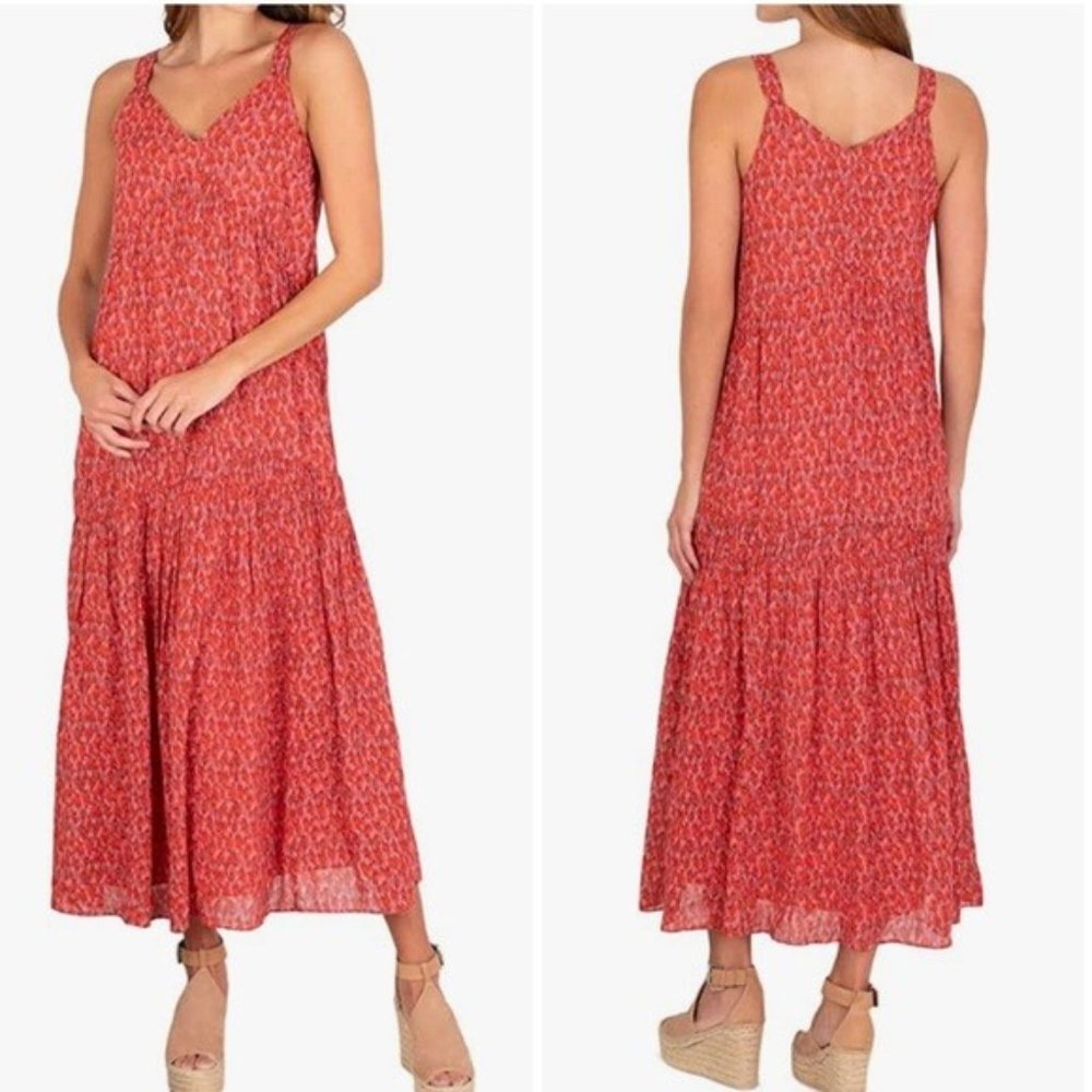 Joie V-Neck Summer Maxi Dress